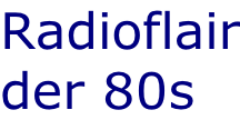Radioflair der 80s