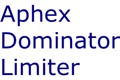 Aphex Dominator Limiter